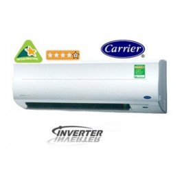Điều hòa Carrier Inverter 2 chiều Gas R410 13000BTU/h 38/42HVES013